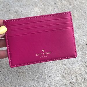 Kate spade small slim card holder